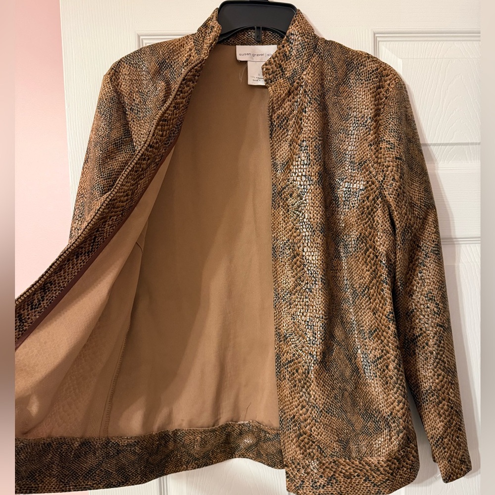 Snake Print Jacket - Picture 3 of 4